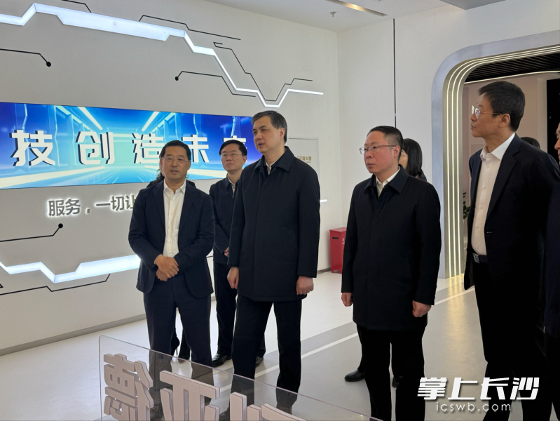 深化政企相助 | 湖南副省长、长沙市长周海兵一行走访壹定发北京总部