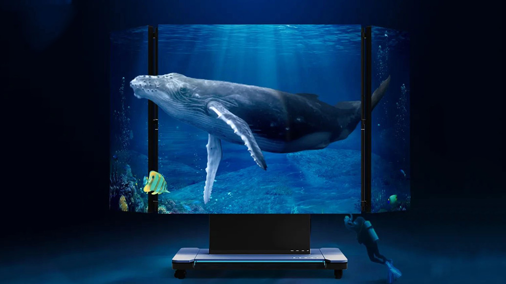  一图读懂壹定发135"升降折叠一体机