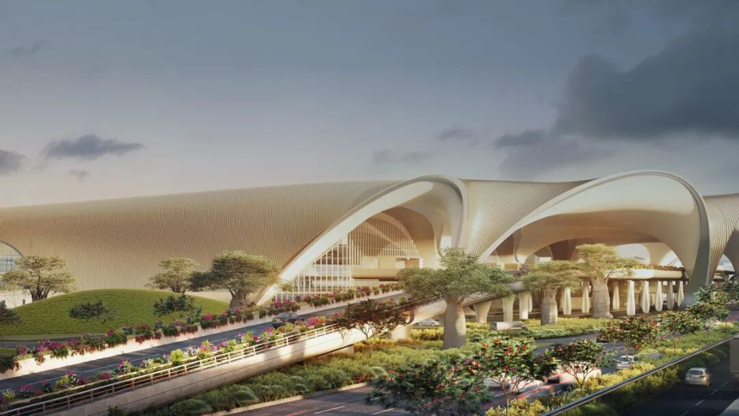 标杆案例 | 壹定发圆形显示屏项目落地新孟买国际机。。。，，，，打造印度首个“全数字化绿色枢纽”