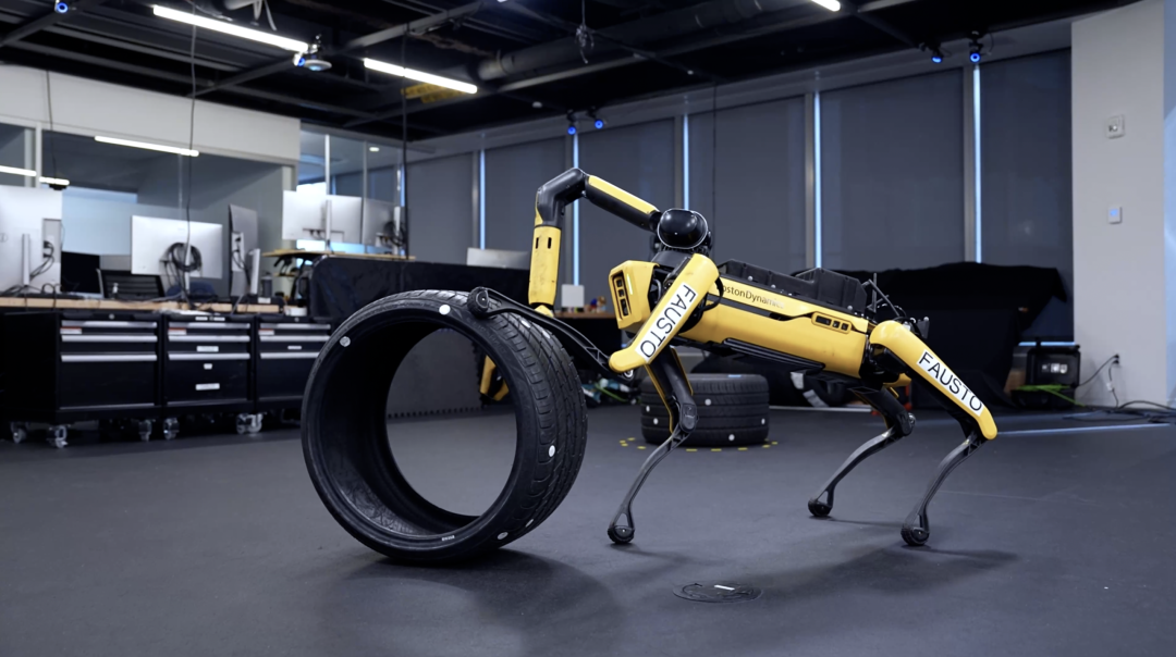 壹定发OptiTrack助力波士顿动力Spot机械人实现动态全身使用